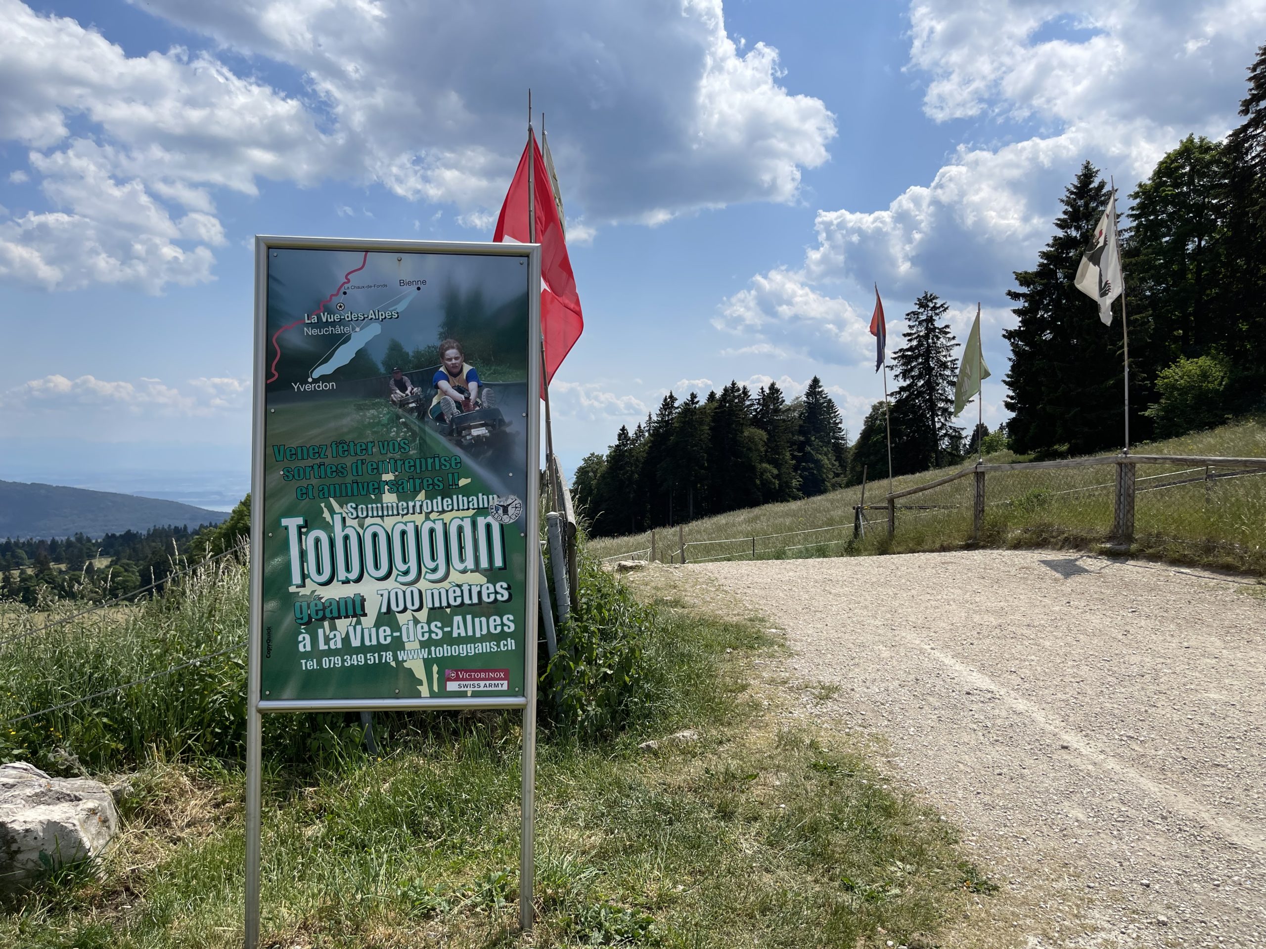 ski de fond vue des alpes